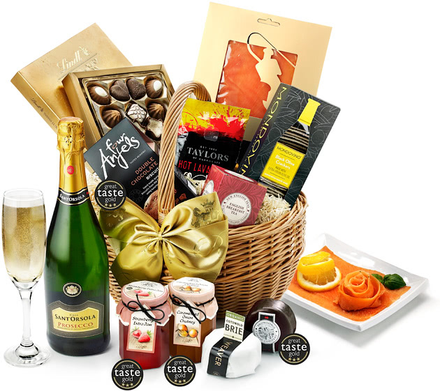 Gifts For Teacher's Pembroke Hamper With Prosecco